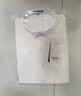 罗蒙（ROMON）纯色商务职业正装男士白衬衫工装男装短袖衬衣男CS72白色2XL 实拍图