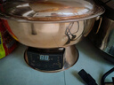 炊老爷 铜火锅碳电两用纯紫铜老式插电木炭铜锅火锅鸳鸯铜锅具涮肉暖锅 30CM遥控双味锅【2-4人】 实拍图