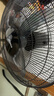 美的（Midea）工业电风扇立式大风扇强力金属扇办公室交流定频风扇大功率工厂20吋大头扇车间商用牛角扇 FSA45RA 实拍图