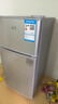 小鸭牌小冰箱迷你小型家用 冷藏冷冻两用宿舍寝室出租房用双门办公室电冰箱节能省电 一级能效-58A118LS银【三天约一度电】 实拍图