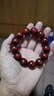 天然高密度紫檀老料手串手链印度小叶紫檀老料佛珠文玩念珠男女款 高密紫檀手串1.8*13颗【配葫芦】 实拍图