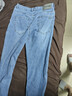 真维斯（Jeanswest）王一博代言牛仔裤男秋冬新款天丝舒适修身直筒高端潮牌休闲裤子男 蓝色【天丝常规】 30 码(2尺3) 【建议110-120斤】 实拍图