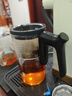 鸣盏飘逸杯玻璃内胆磁吸一键过滤泡茶壶茶水分离冲茶器沏茶壶功夫茶具 MZ8003 实拍图