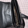 北狐真皮女包包纯羊皮中老年新款单肩斜挎包韩版百搭大容量中年妈妈包 黑色 实拍图