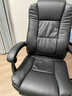顾家家居人体工学电脑椅 牛皮 家用可躺办公椅午休舒适老板椅大角度后仰 实拍图