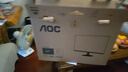 AOC 27英寸 120Hz IPS HDRMode HDMI 低蓝光不闪 可壁挂 三边微边 超薄节能办公电脑显示器 27B35H 实拍图
