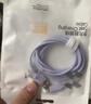 闪魔苹果数据线快充充电线适用iPhone14/13/12ProMax/XR/Xs/11/8手机ipad平板USB车载充电器线 1.2m 实拍图