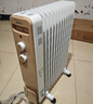 美的（Midea）【金缕衣】取暖器家用/电暖器/电暖气/加湿烘衣/13片全屋取暖器/电热油汀取暖器NY2213-18GW 实拍图