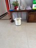 飞达三和家用客厅垃圾桶大号厨房卫生间厕所大容量带盖按压式卧室垃圾桶 奶油白12L【按压开盖+内外双桶】 实拍图