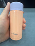 虎牌（TIGER）迷你保温保冷杯可爱少女心简约口袋杯MOA-A12C-RV葡萄西柚-120ml 实拍图