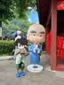 罗蒙男童汉服套装中秋唐装儿童中国风古装国学毕业演出服 绿色110 实拍图