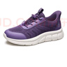 足力健老人鞋中老年春秋季健步轻便软底送妈妈休闲散步鞋2431369J 紫-女  40 实拍图