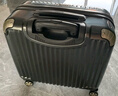 莎米特行李箱16英寸商务空乘登机旅行箱可上飞机小型拉杆箱 PC338TC深灰 实拍图