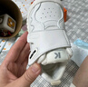 卡特兔宝宝学步鞋秋冬宝宝棉鞋男童加绒二棉童鞋1-3岁软底机能鞋小K盾 纯净白-皮面 25 内长15.5cm 脚长14.3-14.9 实拍图