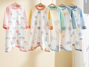 贝肽斯睡袋儿童睡衣婴儿连体秋季纯棉睡袍睡裙男女宝宝0-1岁家居服套装 卡洛斯恐龙 【凉感棉7A级物理抗菌】 100 cm 【适用身高95-105cm】 实拍图