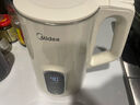 美的（Midea）电热水壶 2L大容量 1800W大功率速沸 双层防烫 304不锈钢无缝内胆 烧水壶电水壶 SH20M119 实拍图