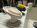 赟娅猫咪陶瓷香皂盒卫生间厕所家用肥皂置物架轻奢可沥水桌面收纳摆件 大理石纹肥皂盒【米白】 实拍图