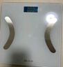 香山智能体脂秤体重秤 称重电子秤家用精准称体重秤【真电极】22项健康数据 云姿白【电池款】 实拍图