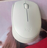 罗技（Logitech）M172鼠标 无线鼠标 办公鼠标 左右手适用 双侧防滑纹理 带无线2.4G接收器 珍珠白 实拍图