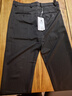 罗蒙（ROMON）休闲裤男商务休闲时尚职业西装裤弹力修身加厚裤子男装黑色34 实拍图