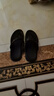 人字拖男夏季外穿开车防滑越南两用夹趾凉鞋男士休闲沙滩夹脚拖鞋 黑色 41 实拍图