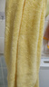 全棉时代浴巾新疆棉幻彩抗菌系列加大加厚洗澡巾 麦卡黄70cm×140cm  实拍图