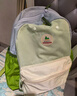 SHUKIKU儿童书包1-3年级小学生超轻防泼水透气背包户外旅游绿豆薄荷M+码 实拍图