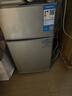 志高（CHIGO）小冰箱迷你小型家用冷藏冷冻两用宿舍出租房用双门办公室电冰箱节能省电 【店长推荐】48L银色【三天约一度电】 实拍图