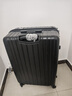 爱华仕行李箱男拉杆箱女大容量旅行箱28英寸万向轮可扩展箱6182燕尾黑 实拍图