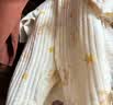 婧麒（JOYNCLEON）新生婴儿衣服a类春秋初生儿宝宝保暖夹棉连体衣贴身打底哈衣 晚安小熊 80cm 9-18个月，体重8.5-10kg 实拍图