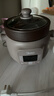 美的（Midea）煲汤电炖锅3-4人用  家用电砂锅煲汤锅炖汤蛊电炖锅 慢炖多功能煮小米粥  可预约保温 【紫砂内胆】DGE2056 2L 实拍图
