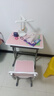 晶霄儿童学习桌椅套装作业课桌子小孩书桌写字桌学校小学生家用可升降 【校园款】双柱课桌+椅 公主粉 实拍图
