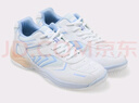 kawasaki川崎羽毛球鞋防滑耐磨男女同款运动训练鞋003 白蓝色  35 实拍图
