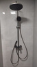 恒洁淋浴花洒全套精铜主体可升降易除垢喷头花洒套装 【爆款精铜主体】HMF950-333B-SH 实拍图