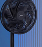 美的（Midea）【超级单品】七叶轻音立式电风扇家用柔风落地扇台式桌面小型风扇大风量节能摇头宿舍电扇 SAF30AB 实拍图