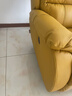 芝华仕（CHEERS）头等舱皮单椅智能椅真皮沙发客厅电动功能可躺摇芝华士k621 锡兰黄-电动躺-升级可摇款 优先发货（详询客服） 实拍图