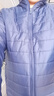 ACLOSMIL男士保暖冬季轻薄款丝棉棉服男短款休闲立领上衣爸爸男装棉衣外套 藏青色立领 3XL 140-155斤 实拍图