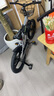 凤凰（Phoenix）儿童自行车男女宝宝脚踏车3-8-12岁儿童山地车14-18-22寸小孩单车 极氪一体轮+ 炫酷银+ 悍马辅助轮 18寸适合身高（120-150cm） 实拍图