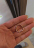 潘多拉（PANDORA）[新年礼物]恒耀交织戒指玫瑰金色密镶情侣可叠戴生日礼物送女友 实拍图