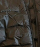 网易严选25新品90鸭绒轻暖羽绒服保暖0压感防泼水蓄热抗菌外套抗静电 A款25新品90鲜绒立领-水墨黑 2XL 实拍图