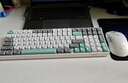 AOC GKM100无线蓝牙机械键盘鼠标套装三模 客制化热插拔轴 键盘电竞游戏专用电脑办公 灰白绿青轴 实拍图