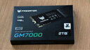 宏碁掠夺者（PREDATOR）2TB SSD固态硬盘 M.2接口(NVMe协议) GM7000系列｜NVMe PCIe 4.0读速7400MB/s  AI电脑存储配件 实拍图