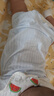 贝瑞加（Babyprints）婴儿连体衣2件夏季短袖婴儿衣服新生儿纯棉哈衣轻薄爬服 白蓝80 实拍图