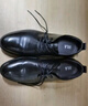 海澜之家HLA皮鞋男士商务休闲秋冬德比正装鞋子男H135/H171 黑色39 实拍图