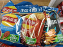 乐事（Lay's）大波浪组合包(鱿鱼+红烩+烧烤)70克*3包 零食大礼包 休闲食品 实拍图