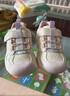 卡特兔宝宝学步鞋婴儿秋冬童鞋幼儿园儿童小白鞋1-3岁机能稳步鞋X4CE024 实拍图
