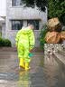 smally儿童雨鞋男童女童防水雨靴宝宝轻便防滑水鞋小童小孩卡通水靴 【升级款松紧口】黄色萌趣恐龙 20 内长20cm 实拍图