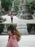 牧高笛（MOBIGARDEN）野径三合一抓绒冲锋衣男女款户外防风防水保暖羽绒内胆冲锋衣外套 【三合一抓绒】女/丝绒粉 M 实拍图