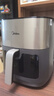 美的（Midea）空气炸锅炎烤上下双热源  全自动家用实用大容量6.5L 可视大视窗智能电子触控金属内腔 KZC6502 实拍图