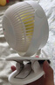 几素风宝usb小风扇夹子型桌面风扇办公室充电风扇台式学生宿舍睡眠夹扇婴儿车风扇轻音露营户外小电扇 【白-4000毫安】720度旋转+柔风 实拍图